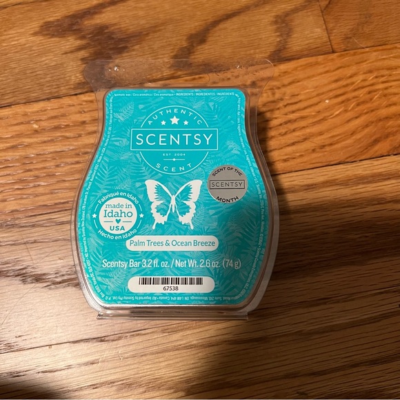 Scentsy Accents Scentsy Palm Trees Ocean Breeze Wax Bars Poshmark